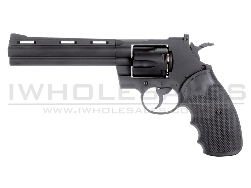 KWC 6" Co2 Revolver (4.5mm - KM-68DN - Full Metal - NBB - Black) KWC 6" Co2 Revolver (4.5mm - KM-68DN - Full Metal - NBB - Black)