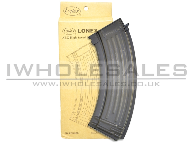 Lonex AK Series Flash Magazine (520 Rounds) Lonex AK Series Flash Magazine (520 Rounds)