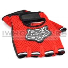 Gloves with Protection (Red)