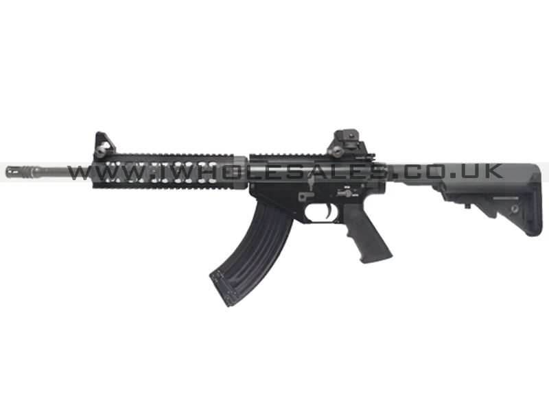 BOLT SR-47 M4 with AK Mag. (Hard Kick Recoil System) BOLT SR-47 M4 with AK Mag. (Hard Kick Recoil System)