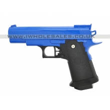 Galaxy G10 Spring Metal Pistol (G10 - Blue)