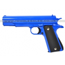 Galaxy G13 1911 Full Metal Spring Pistol (G13 - Blue)