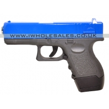 Galaxy G16 17 Series Full Metal Spring Pistol (G16 - Blue)