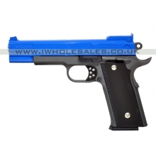 Galaxy G20 Spring Metal Pistol (G20 - Blue)
