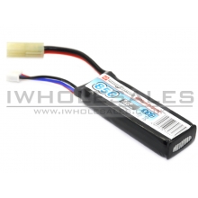 7.4V 850mAh 30C Continuous Discharge Lipo (Mini-Tamiya) Battery