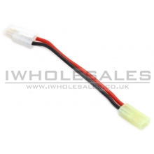 Airsoft Battery Tamiya Mini Female to Large Male Tamiya Connector Adapter  