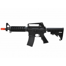 WE M4 CQB-R Gas Blowback Rifle (Black - R002)