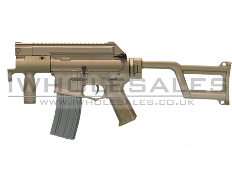 ARES Amoeba M4 Tactical AEG / Electric Firing Control Gearbox (Tan) ARES Amoeba M4 Tactical AEG / Electric Firing Control Gearbox (Tan)