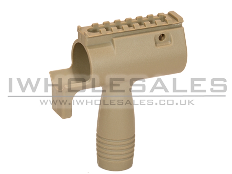 Ares Amoeba Handguard with RIS Rail (Tan) Ares Amoeba Handguard with RIS Rail (Tan)