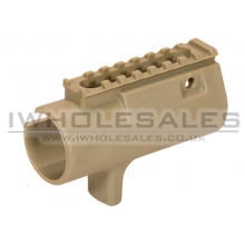 Ares Amoeba Handguard with RIS Rail (Tan)
