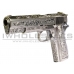 WE 1911 Engraved 'Mehico Druglord' Gas Blow Back Pistol