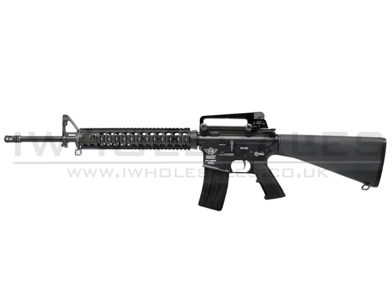 Bolt M16A4 BRSS AEG (Heavy Recoil System - Black - DMR - Single Shot) Bolt M16A4 BRSS AEG (Heavy Recoil System - Black - DMR - Single Shot)