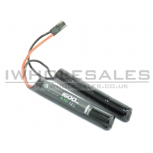 WE Battery 1600mAh NiMH 9.6V Nun-Chuck (4+4)
