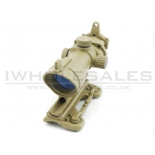 UFC ACOG 4×32 Scope Red/Green Reticle with QD Mount (Tan) (UFC-JA-5319-TAN)