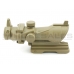 UFC ACOG 4×32 Scope Red/Green Reticle with QD Mount (Tan) (UFC-JA-5319-TAN)