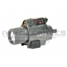 CCCP MF1 Tactical Flashlight with Laser (Black)