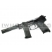 Double Eagle M23 Spring Pistol with Silencer (Black)