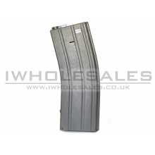 Snow Wolf M4 Flash Magazine (Black) (350 Rounds)
