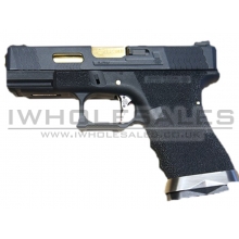 WE Custom Pistol BK (Black Slide and Gold Barrel)