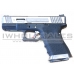 WE Custom Pistol BK (Silver Slide and Silver Barrell)