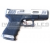 WE Custom Pistol BK (Silver Slide and Silver Barrell)