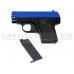 Galaxy G9 Spring Metal Pistol (G9 - Blue)
