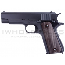 WE - 1911 "Commander" -  Gas Blowback Pistol (Full metal - Grey)