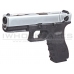 WE 18 Series Pistol Silver (Full Metal) GBBP