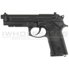HFC M9 NBB Gas Pistol with Rail (Black - GG-105)