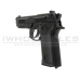 HFC M9 NBB Gas Pistol with Rail (Black - GG-105)