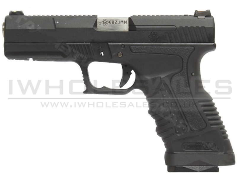 WE GP1799 GBB Pistol (T5 - Black - Silver Barrel - Metal Slide) WE GP1799 GBB Pistol (T5 - Black - Silver Barrel - Metal Slide)