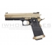 Armorer Works Custom Hi-Capa GBBP (Split FDE Slide - Black Frame - AW-HX1003)