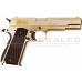 WE 1911A Titanium Gold Gas Blowback Pistol (Full metal - Gold)