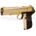 WE 1911A Titanium Gold Gas Blowback Pistol (Full metal - Gold)