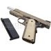 WE K-Warrior Gas Blowback Pistol (Tan - Rail - Rubber Grip)