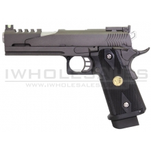 WE 5.1 Dragon Gas Blowback Pistol (Version B - Black)