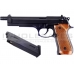 WE M92L Gas Blowback Pistol (Full Metal - Black)