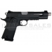 Secutor - Rudis XI - 1911 Custom Pistol (Silver Barrel - Co2 Powered - Gas Ready - Black)