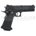 Armorer Works Custom Black Ace Hi-Capa GBBP (Full Black Slide - Black Frame - Black Barrel - AW-HX2003)