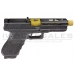 Secutor - Gladius - 17 Series Custom Pistol (Gold Barrel - Co2 Powered - Gas Ready - Black)