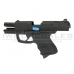 WE KRATOS 'God of War' GBB Pistol (Compact - Metal Slide - Full Black)