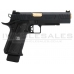 Salient Arms International by EMG 2011 DS 5.1 Gas Pistol (Gold Barrel - Black - 5.1)