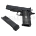 Salient Arms International by EMG 2011 DS 5.1 Gas Pistol (Gold Barrel - Black - 5.1)