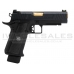 Salient Arms International by EMG 2011 DS 4.3 Gas Pistol (Gold Barrel - Black - 4.3)
