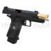 Salient Arms International by EMG 2011 DS 4.3 Gas Pistol (Gold Barrel - Black - 4.3)