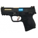 WE Custom Big Bird Black (Black Slide and Gold Barrel - Cut Slide - Compact)