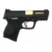 WE Custom Big Bird Black (Black Slide and Gold Barrel - Cut Slide - Compact)