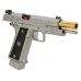Salient Arms International by EMG 2011 DS 5.1 Gas Pistol (Gold Barrel - Silver - 5.1)