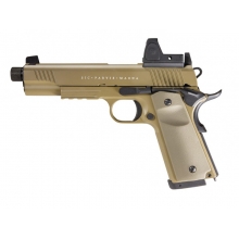Secutor - Rudis Magna - 1911 - VII Custom Pistol (Co2 Powered - Gas Ready - Tan)