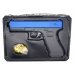 Golden Hawk 17 Series Pistol (1:1 Scale - Full Metal Slide - Blue)